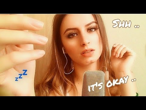 ASMR Repeating (Shh, It's Okay 😴) Slow Hand Movements & Hand Rubbing