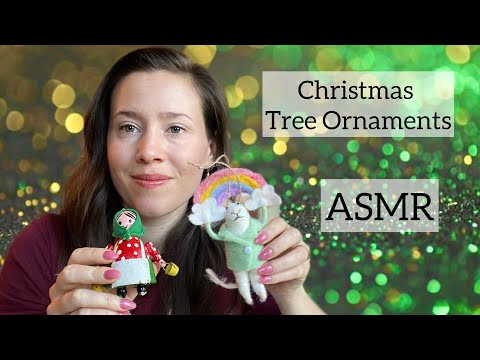 ASMR - My Christmas Tree Ornaments - Tapping & Whispering