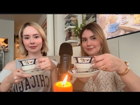 My Sister Tries ASMR for the First Time🤭💞 (5k subscriber special)