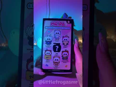 PANDA BLIND BOX 🐼 #asmr #blindbox #unboxing #panda #miniso