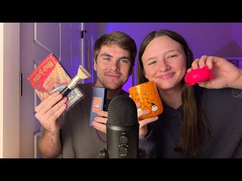 My First ASMR Video With My Boyfriend ❤️‍🔥