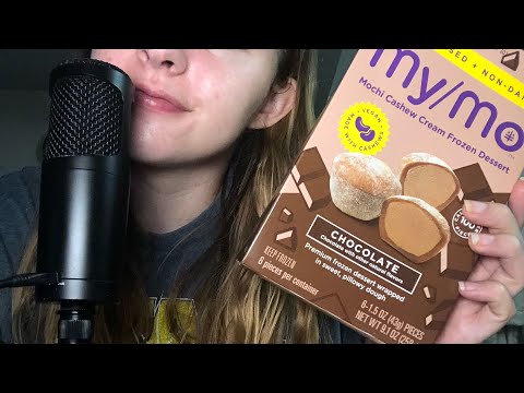 ASMR Eating Mochi || Mouth sounds & whispering