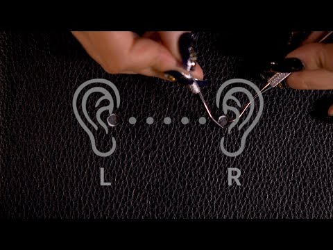 ASMR Not experienced! Omnidirectional ear cleaning that penetrates the eardrum (subtitles, binaural)