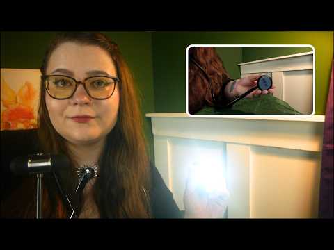 Extra Relaxing Medical Exam (Visual ASMR, Stethoscope, Sharp/Dull Testing) 🩺 ASMR Roleplay