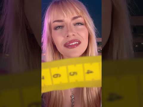Let Me Measure You #asmr