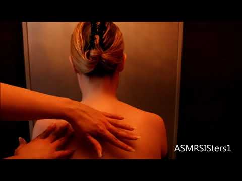 ♥ ASMR Back Massage, Peel Off Mask & Back Cleaning ♥