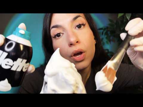 Brain-Melting Shaving Cream ASMR ☁️(super tingly)