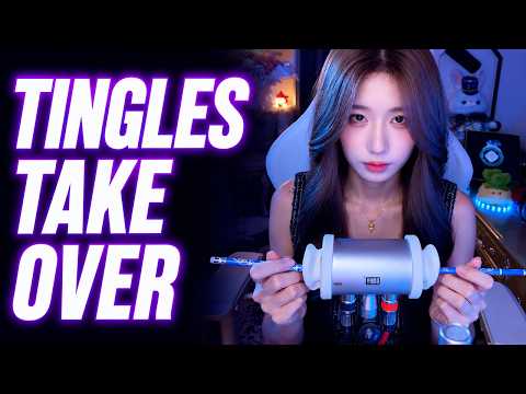 ASMR Your Brain Goes Quiet 🤤 3Dio Brain Melting Ear-to-Ear Triggers / 3Hr (No Talking)
