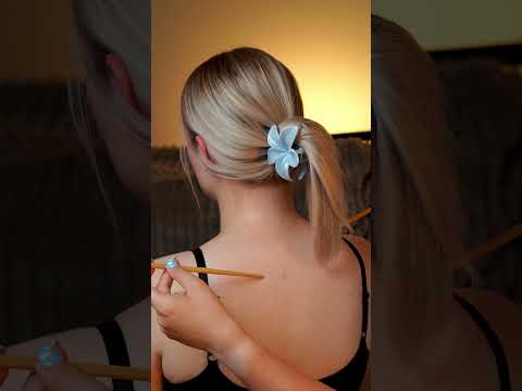 ASMR | The Most Satisfying Hair Play on Your Feed ✨  #asmr #visualtingle
