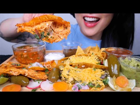 TACO PARTY ( ASMR EATING SOUNDS) NO TALKING | SAS-ASMR