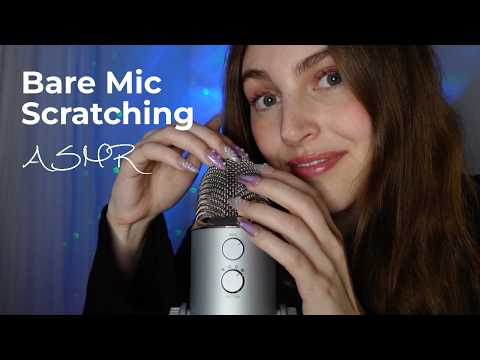 ASMR Bare Mic Scratching (No Talking) 🎧 Intense Mic Triggers for Sleep