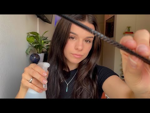 ASMR hair & scalp treatment 💆🏻‍♀️ sleep-inducing layered sounds, hair brushing, scalp massage