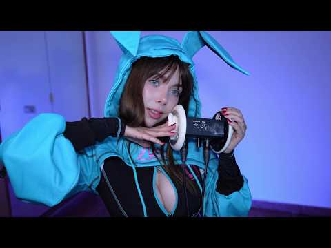 Te Masajeo las Orejas ASMR Cosplay Conejita