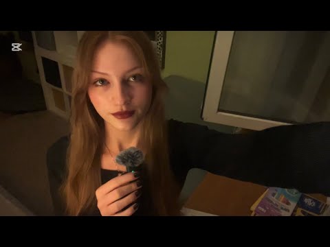 Late night ASMR drawing + rain