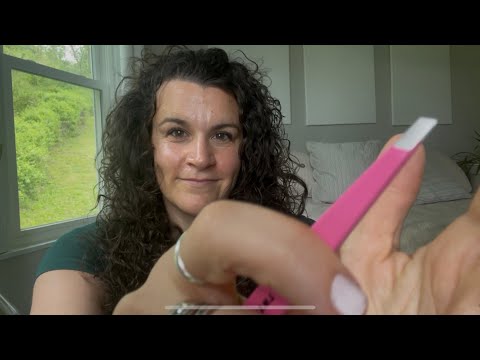 ASMR: Peeling Your Sunburn AGAIN! (Plucking + Camera Touching)