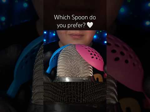 Which Spoon do you prefer? 🤍 #asmr