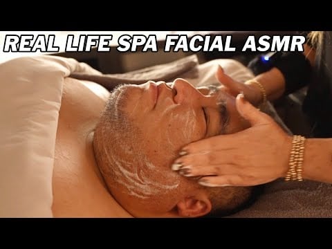 ASMR Pampering My Face | Massage & Facial Skincare