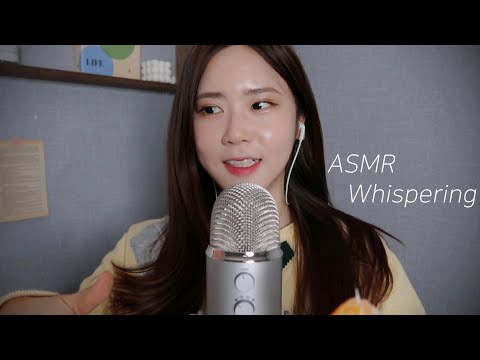 ASMR.SUB 수면을 위한 포근한 속삭임🌙 | 여러가지 이야기들과 실버버튼 언박싱 Cozy  Whispering for Sleep