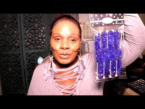 ROCK Candy ASMR Crushing Sounds Makeup/Sleepy Magic