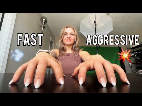 💥ASMR FAST & AGGRESSIVE UNPREDICTABLE TRIGGERS