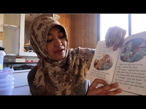 [ASMR] reading you to sleep (paper sound/pages flipping) pt.3 & 4