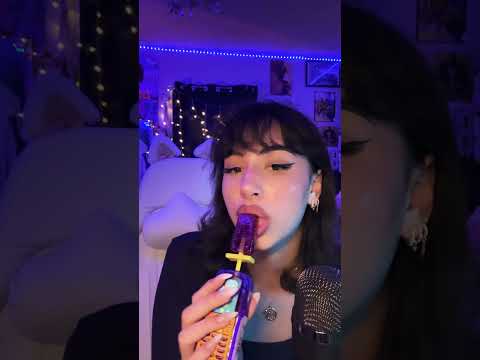 ASMR candied lollipop iPhone #tingles #visualtingle #asmrvideos #relax #mouthwhisper