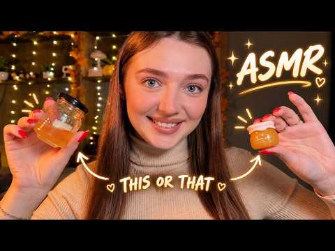 😴 ASMR THIS OR THAT? Which Trigger Will Make You Fall Asleep Faster? 💤