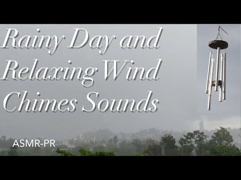 ASMR Puerto Rico: Rainy Day and Relaxing Wind Chimes Sounds in Guaynabo, PR