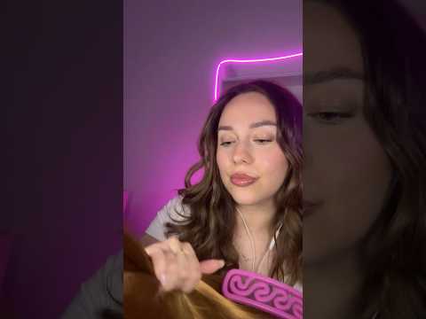 ASMR Can I brush your hair? #asmr #asmrhairbrushing #asmrhairplay