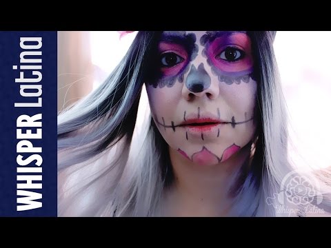 ASMR DOING YOUR HALLOWEEN MAKEUP Role Play