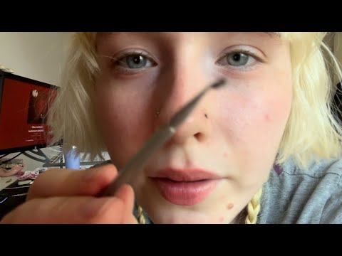 lofi asmr! [subtitled] face cleansing! blackheads plucking!