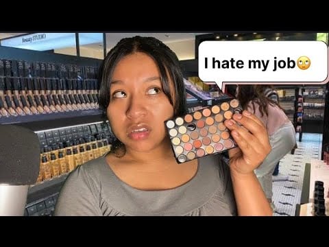 Asmr pov toxic🙄Sephora worker does your makeup💋( personal attention )✨