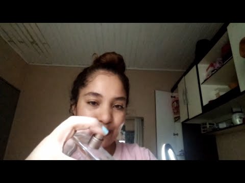 ASMR Dia de Noiva: penteado, cuidando da pele, maquiagem com toques na tela (um pouco agressivo)