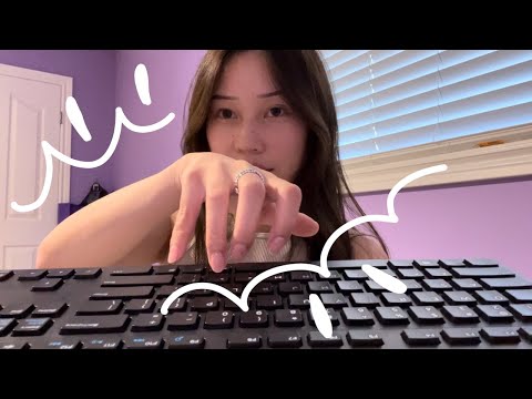 ★ office supplies [lofi asmr, tapping, scratching, drawing]