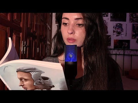 ASMR lectura susurrada EXTREMADAMENTE relajante | ASMR en español | Alia ASMR 2020