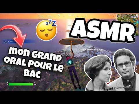 ASMR Français • Mon GRAND ORAL pour le BAC en H2GSP 😴💤 (Beate et Serge KLARSFELD, chasseur de nazis)