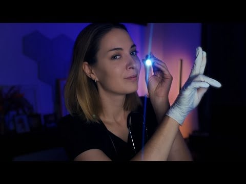 ASMR Cranial Nerve Exam – Soft-Spoken Doctor Roleplay (Gentle Medical Check-Up)