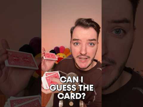 Can I Guess the Card? #asmr
