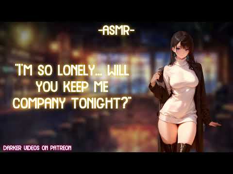 [ASMR] [ROLEPLAY] ♡lonely girl hits on you at a bar♡ (binaural/F4A)