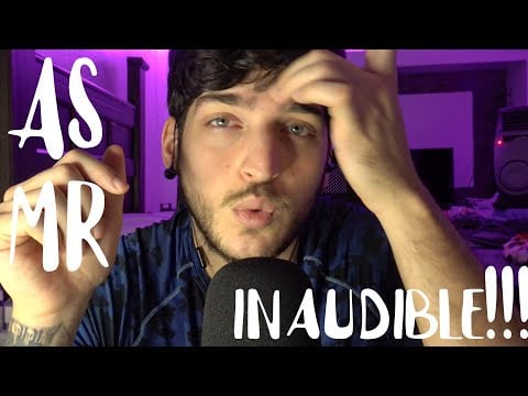ASMR Inaudible Relajante Para DORMIR en 10 Minutos Mouth Sounds l SeluAsmr!!!😴 😴 😴