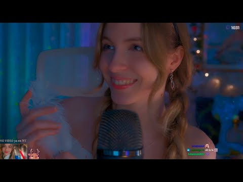 1H ASMR | Una noche relajante en directo ♡