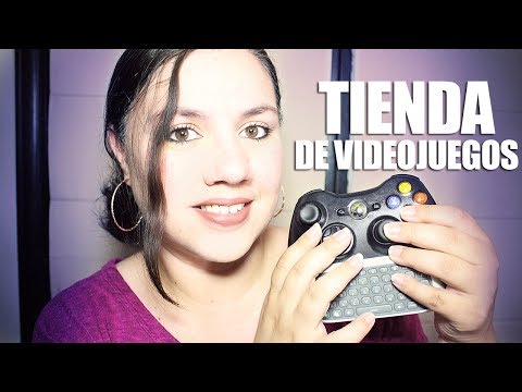 TIENDA DE VIDEOJUEGOS ROLE PLAY [ ASMR ESPAÑOL ]