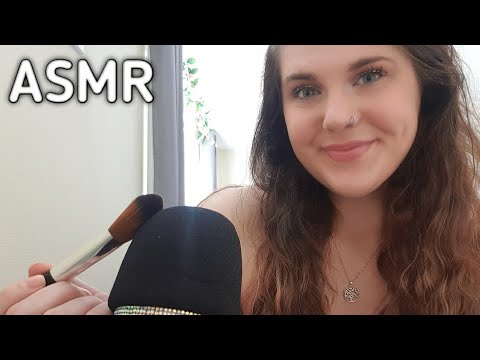 ASMR // Relaxing Mic Brushing / Whispering / "It's going to be okay " //