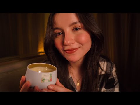 ASMR 🕯️ Hora de Dormir (massagem, atenção pessoal, voz suave e muitos sussurros)