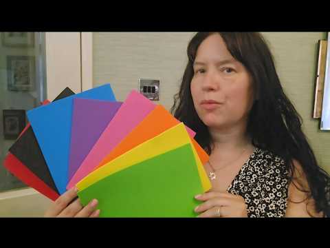 ASMR Colour Analysis RP  What colours suit you ????