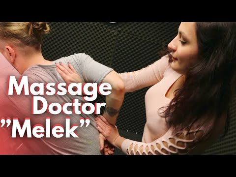 ASMR Melek's Touch | With a Soul-pleasing Tone Narratione Chair Massage - 4K