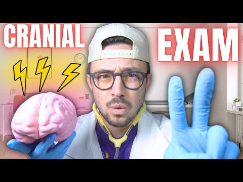 SUPER FAST and TINGLY Cranial Nerve Exam ASMR Roleplay (30+ min!)