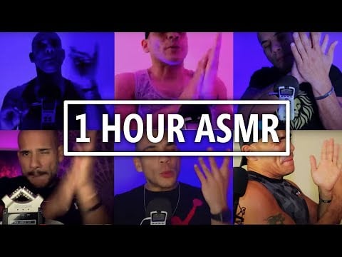 1 HOUR ASMR Fast & Aggressive Hand Sounds Mash Up