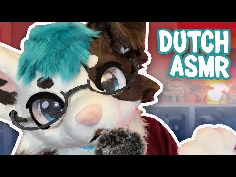 [Furry ASMR] Speaking Dutch + mic brushies! 🇳🇱