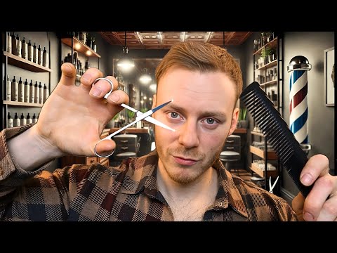 Fast & Relaxing Haircut ✂️💈 ASMR | Intense Scissor Sounds for Tingles